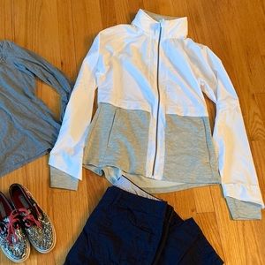 Avis Full Zip Nylon Jacket